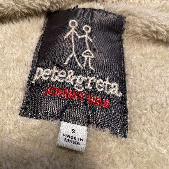 Johnny Was Pete & Greta Matryoshka Sherpa Jacket Small Russian Nesting Dolls - Picture 7 of 13